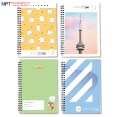 Sổ Caro lò xo Ocean B5 200 trang 6416