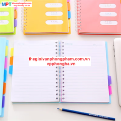 Sổ lò xo B5 có phân trang Heeton D16-653 - Kích thước: 177x256mm