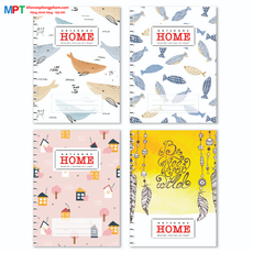 Sổ lò xo Hải Tiến bìa bồi cao cấp Home B5 200 trang 6386