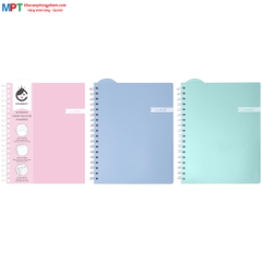 [THANH LÝ] Sổ lò xo bìa nhựa A5 Studio C 160 trang 3705