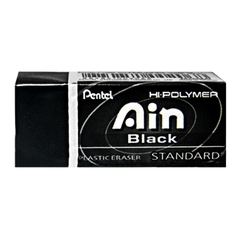 [Mua 4 tặng 1] Tẩy Chì Pentel Ain ZEAH06AT - Màu đen nhỡ