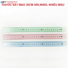 Thước sắt 30cm M&G ARL960DL - Thước có nhiều màu lựa chọn
