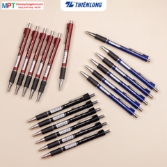 [TẶNG BÚT XÓA] Combo 10 Bút bi Thiên Long TL-036 ngòi 0.7mm - Mực xanh