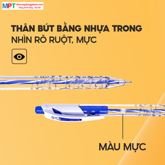 [GIÁ 1K...] Bút bi Thiên Long TL-079 nét 0.5mm (KM: Mua 10 tặng 1, mua 20 tặng 4)