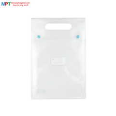 Túi tài liệu dọc 2 cúc S16 khổ A4 Hồng Hà 6624