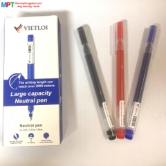 Bút Gel Việt Lợi VL-039 ngòi 0.5mm - mực ra đều, nhanh khô, nét êm trơn