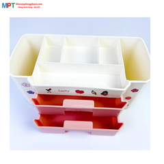 Khay cắm bút Việt Lợi VL-208 - Khay nhựa nhiều ngăn, có ngăn kéo