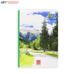 Vở kẻ ngang Hồng Hà 200 trang bốn mùa 1002 - Định lượng 58gsm - Mua 5 quyển tặng bút bi hoặc túi Clear