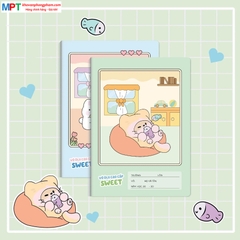 Vở 4 ô ly Sweet 48 trang Hải Tiến 1848 - Định lượng 100gsm - Mua 10 tặng 1 bút chì