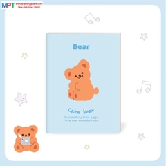 Vở kẻ ngang Bear 80 trang Hải Tiến 3170 - Mua 10 tặng 1 bút bi (Kích thước 190 x 260 mm)