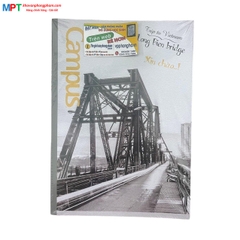 [MẪU MỚI 2023] Vở Campus HANOIAN 80 trang dòng kẻ ngang - Mua 10 quyển tặng bút bi