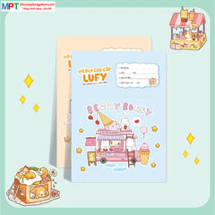 Vở 4 ô ly LUFY 80 trang Hải Tiến 1893 - Định lượng 100gsm - Mua 10 tặng 1 bút chì