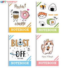 Vở kẻ ngang Hải Tiến 80 trang Sáng Tạo 2609 - Định lượng 60gsm - Mua 10 quyển tặng 01 bút bi