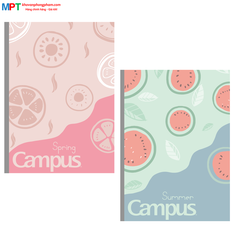 Vở kẻ ngang Campus Four Seasons 2 80 trang - Mua 10 quyển tặng 01 bút bi