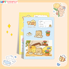 Vở 4 ô ly TINY 48 trang Hải Tiến 1237 - Giấy định lượng 120gsm - Mua 10 tặng 1 bút chì