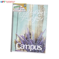 [MẪU MỚI 2023] Vở kẻ ngang Campus VINTAGE 120 trang - Mua 10 quyển tặng bút bi