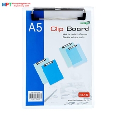 Cặp trình ký 1 mặt nhựa A5 Xukiva 189