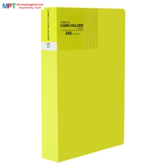 Sổ lưu danh thiếp Plus 120 thiếp cỡ A5 - Name card holder A5-120P