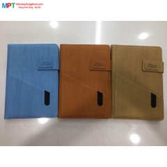 Sổ bìa da A5 2582 khuy bấm khổ A5 (140x210mm)