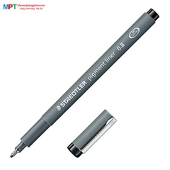 Bút Vẽ Kỹ Thuật Staedtler Chính Hãng 308 08 0.8mm Màu Đen (Bút Dạ Kim Số)