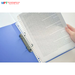 Tập 10 Túi sơ mi lỗ Plus 92-372A - Loại dày 0.07mm