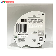 Băng dính kì diệu Scotch 3M 119 - Kích thước: 12,7mm x 20,3m - Nhập khẩu bởi 3M Việt Nam