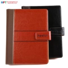 Sổ bìa da Heeton A25-823 khuy bấm khổ A5 (145x210mm)
