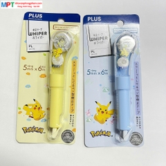 Băng xóa PLUS WH-PL POKEMON 5mm x 6m WH-1905 - Màu Pastel, dạng bút thon gọn