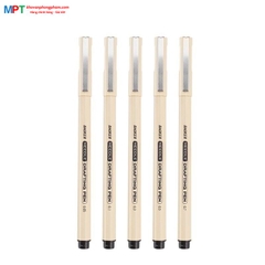 Set 5 bút kim số 5 Size ngòi Baoke A5 - mực đen (0.05, 0.1, 0.3, 0.5. 0.7mm)