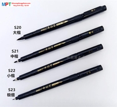 Bút viết thư pháp hán tự, CALLIGRAPHY Baoke S20 nét to - Mực đen
