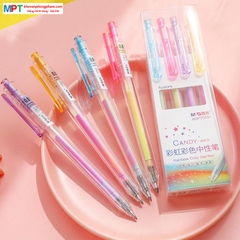 Bút nước bảy sắc cầu vồng 0.6mm M&G AGPT0704 (Vỉ 4 bút)