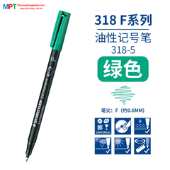 Bút dạ kính STAEDTLER 318 ngòi F 0.6mm - Dùng ghi đĩa CD, hoặc trên các bề mặt như gỗ, nhựa, thủy tinh, kim loại…