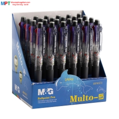 Bút bi 5 màu M&G ABP80572