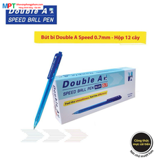 [GIÁ SIÊU RẺ] Bút bi Double A Speed DBP-307-B21 ngòi 0.7 mm - Mực xanh