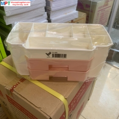 Khay cắm bút Việt Lợi VL-208 - Khay nhựa nhiều ngăn, có ngăn kéo