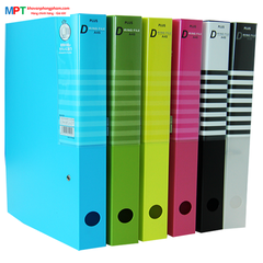 File còng Plus D-Ring gáy dày 3.5cm  - Chứa được 280 tờ giấy A4 - 6 màu lựa chọn