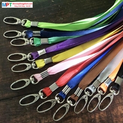 Dây đeo thẻ giọt lệ bản 1cm - nhiều màu lựa chọn