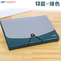 Cặp tài liệu 12 ngăn Deli 5558