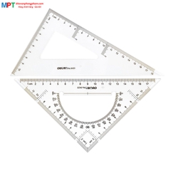 Bộ thước Eke Deli 6420 - 18cm