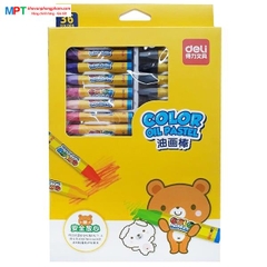 Bút sáp màu dầu 36 màu Deli 6964 (Sáp dầu)