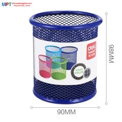 Cắm bút bằng sắt Deli 9153 nhiều màu