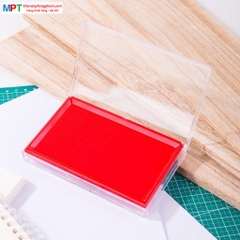 Khay mực dấu Deli 9864 - KT: 138x88x26 mm