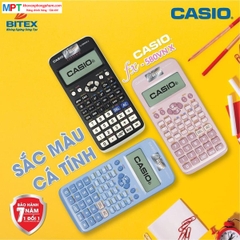 Máy tính Casio FX-580VN X - Tặng 1 hộp bút DoubleA và 1 bút Nhật trị giá 65K