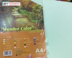 Bìa Ganh Zentino A4 10 Tờ ĐL180gsm - LIGHT GREEN