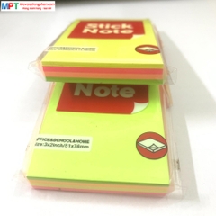 Giấy nhớ PENKO 3x2 - Kích thước 51 x 76mm - 4 màu quang hoặc 5 màu quang