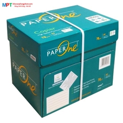 [TẶNG FILE 8 NGĂN] Thùng 5 tập Giấy in A4 Paper One ĐL70gsm