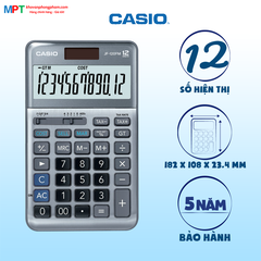[CHÍNH HÃNG DO BITEX PP] Máy tính Casio JF-120FM - Tặng file 20 lá Double A