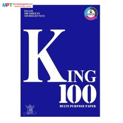 Giấy in A4 King 100 ĐL70gsm