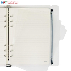 Sổ còng sắt KLONG kẻ ngang nét đứt khổ A5 100 tờ 517 - Định lượng 100gsm - Kích thước 148x210mm