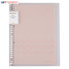 Sổ còng Klong sắt A4 80 tờ Caro 30 lỗ chấu 540 (Binder File Caro)